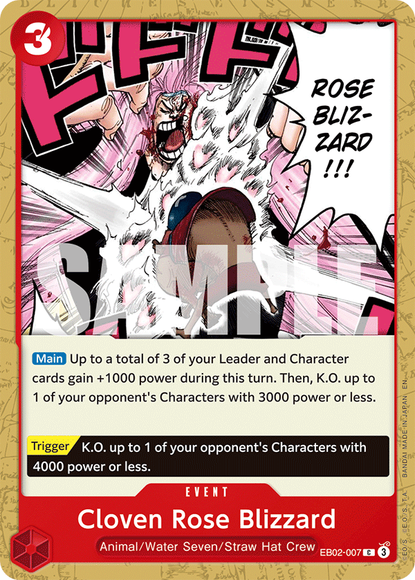 Cloven Rose Blizzard - EB02 (007)