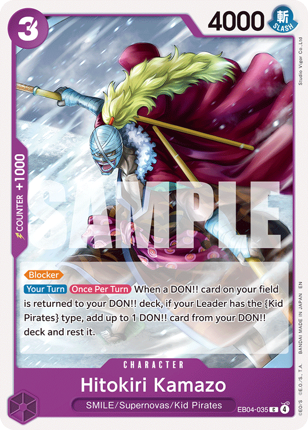 Hitokiri Kamazo - OP14EB04 (035)
