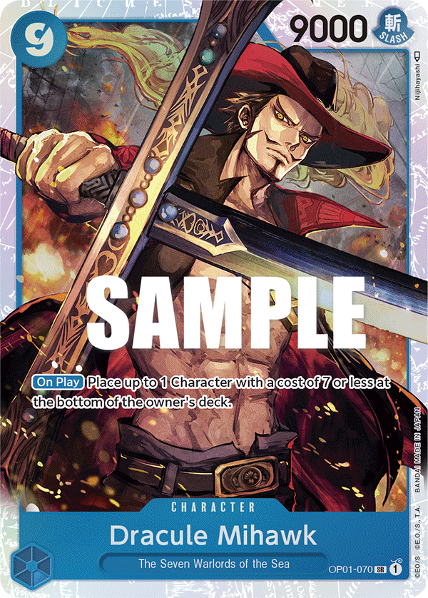 Dracule Mihawk - OP01 (070)