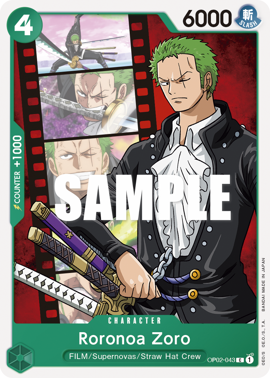 Roronoa Zoro - OP02 (043)