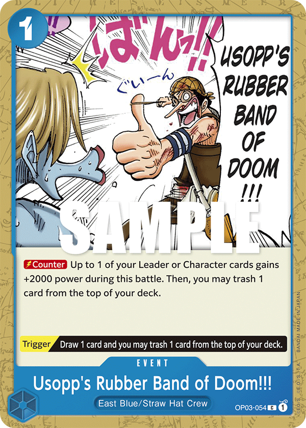 Usopp's Rubber Band of Doom!!! - OP03 (054)