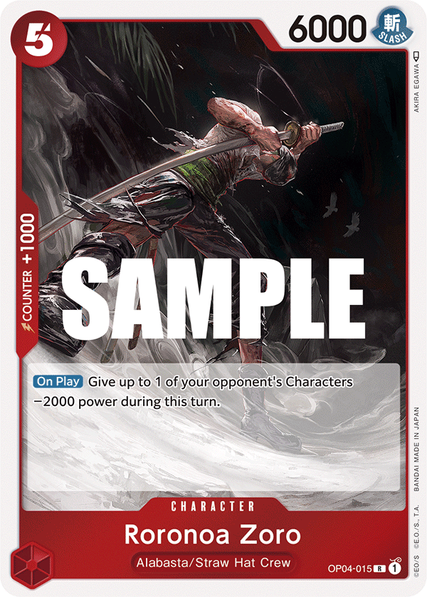 Roronoa Zoro - OP04 (015)