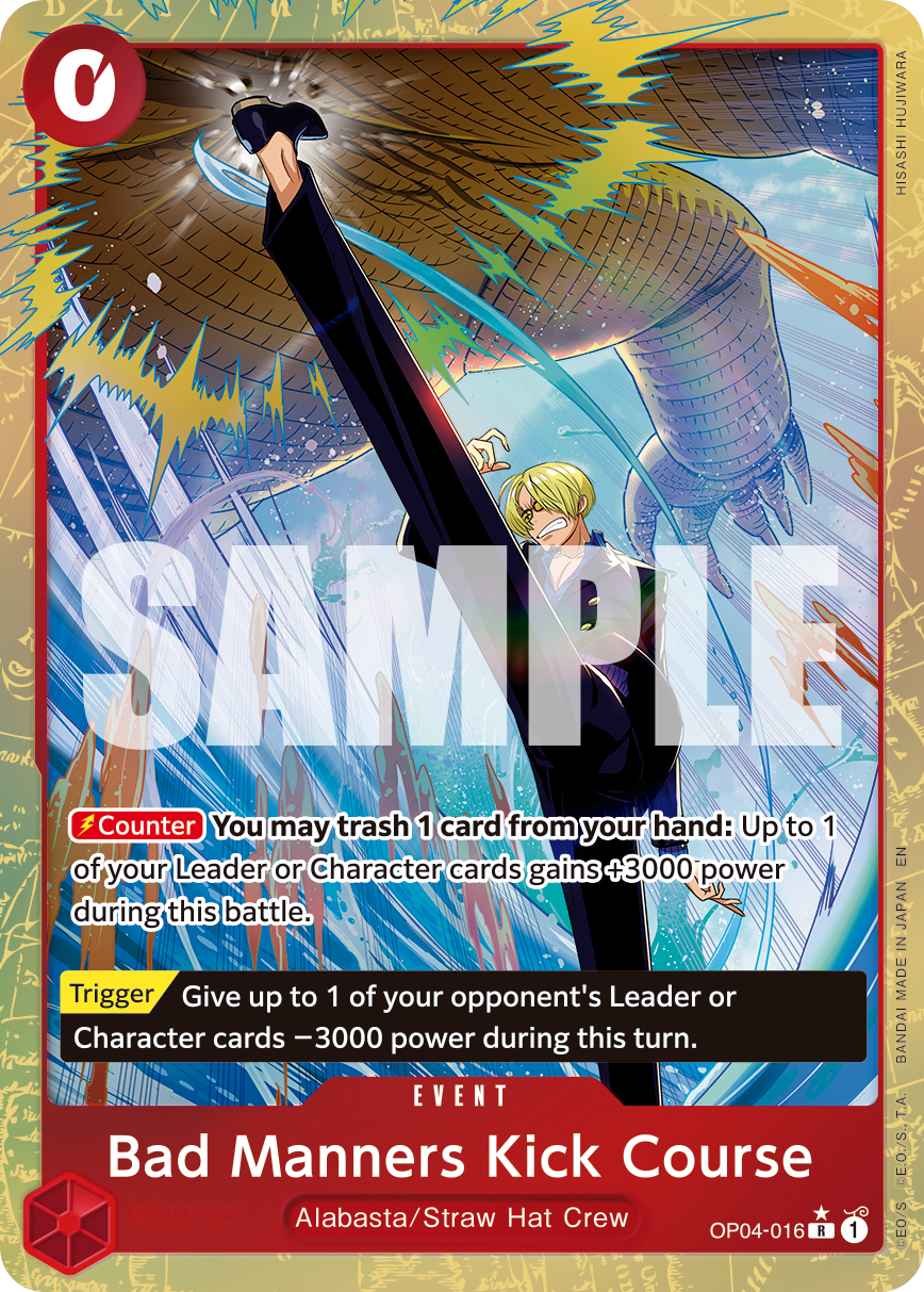 Bad Manners Kick Course