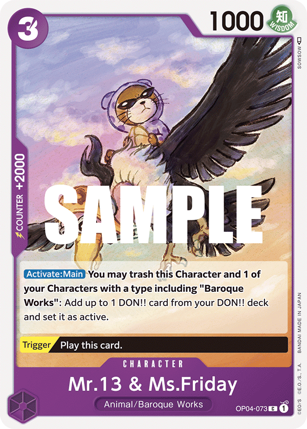 Mr.13 & Ms.Friday - OP04 (073)