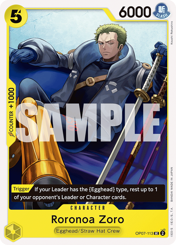 Roronoa Zoro - OP07 (113)