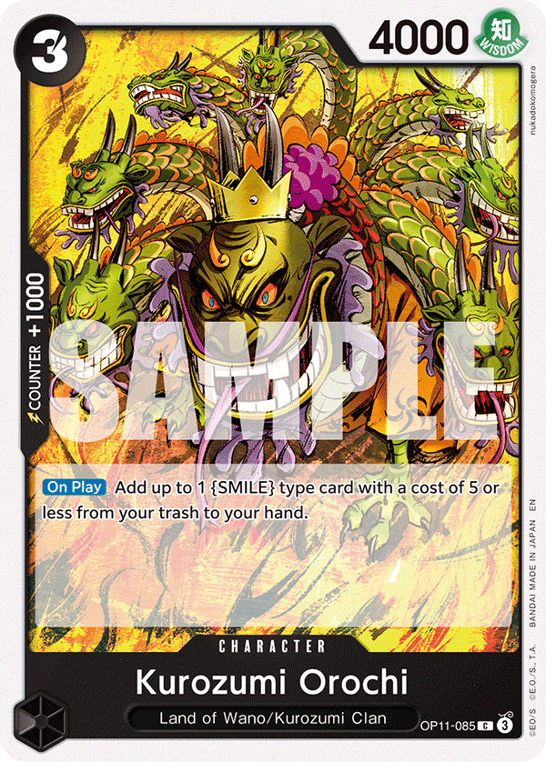 Kurozumi Orochi - OP11 (085)