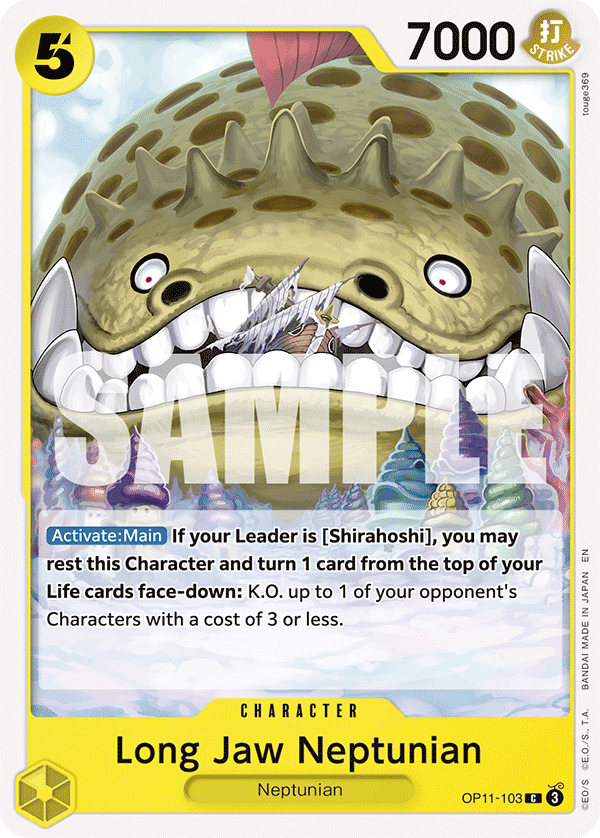 Long-Jaw Neptunian - OP11 (103)