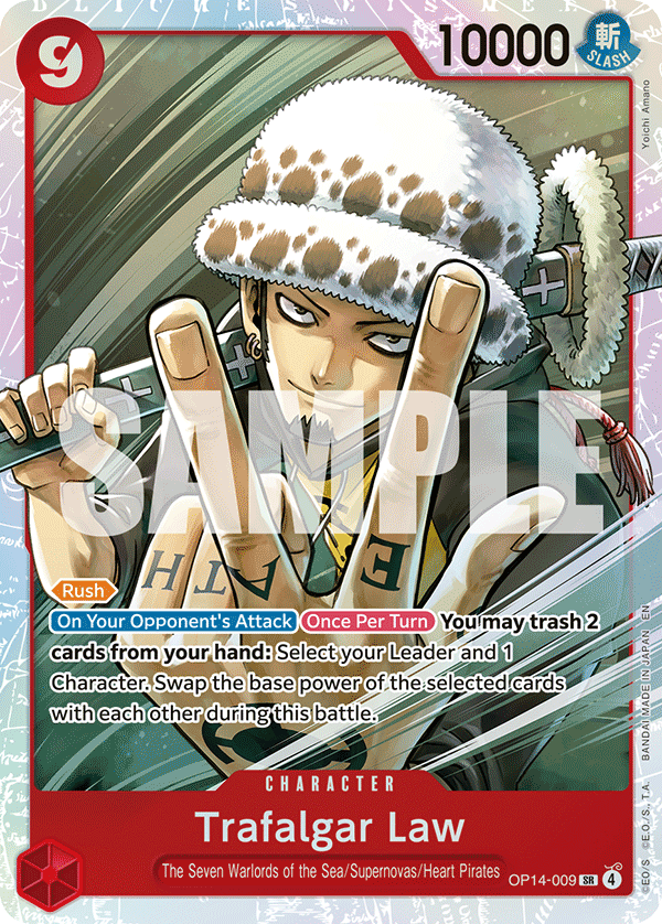 Trafalgar Law - OP14EB04 (009)