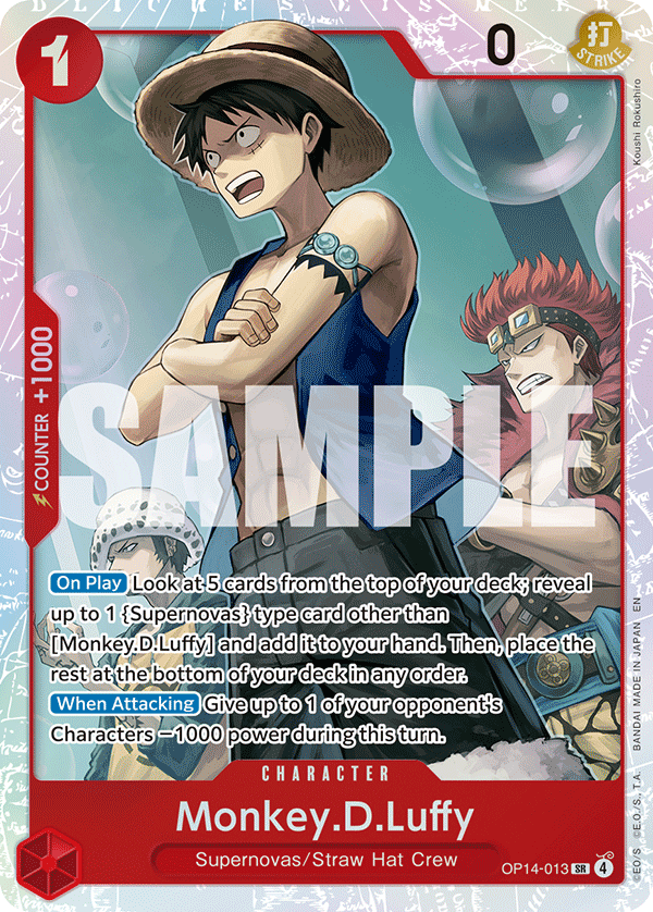 Monkey.D.Luffy - OP14EB04 (013)
