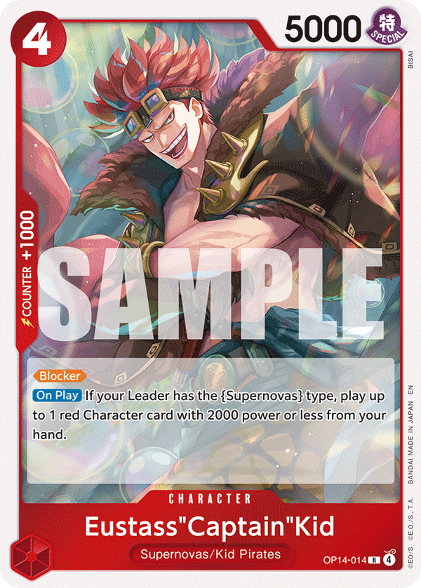 Eustass"Captain"Kid - OP14EB04 (014)