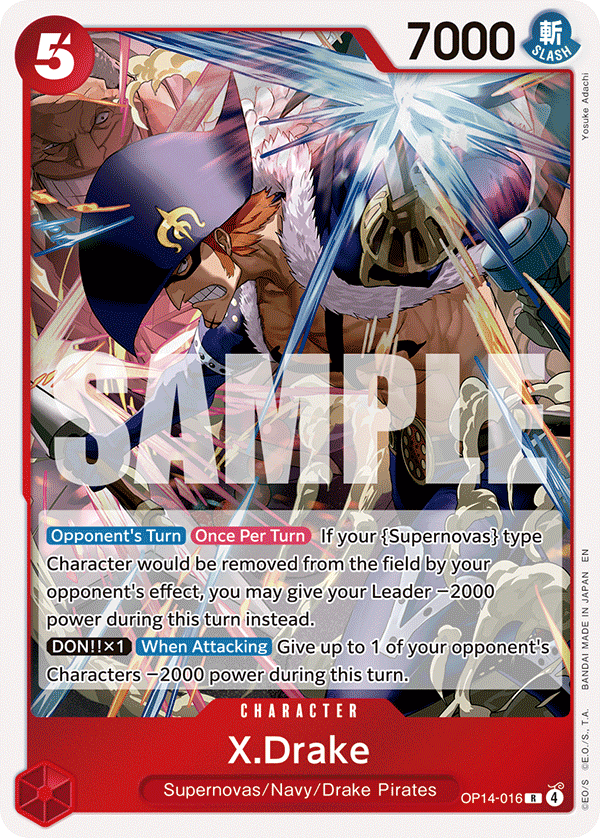 X.Drake - OP14EB04 (016)