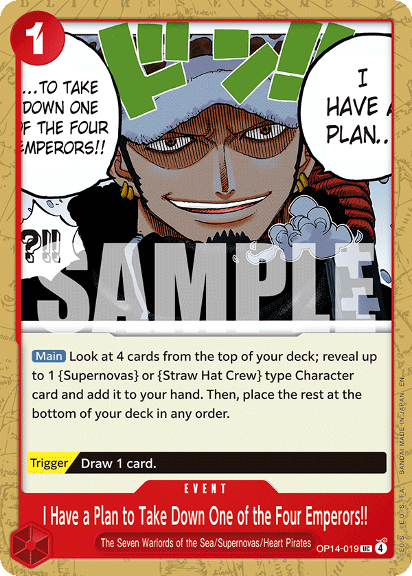 I Have a Plan to Take Down One of the Four Emperors!! - OP14EB04 (019)