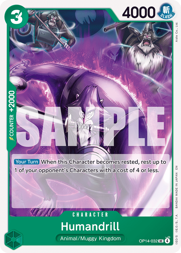 Humandrill - OP14EB04 (032)