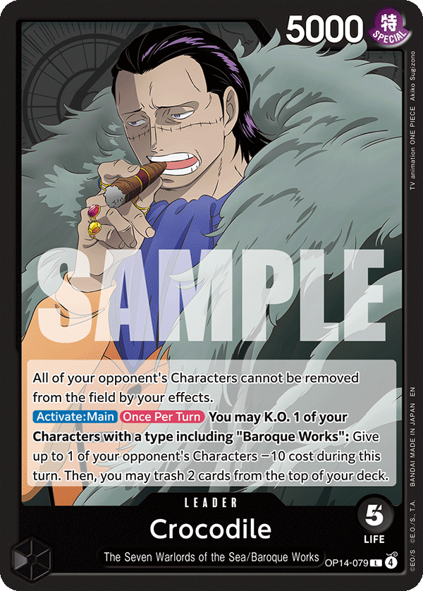 Crocodile - OP14EB04 (079)