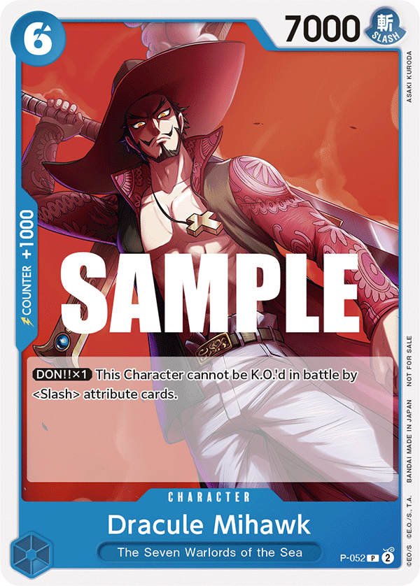 Dracule Mihawk - PROMO (052)