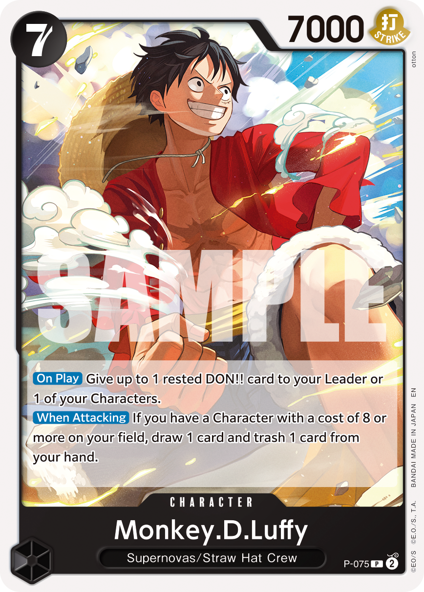Monkey.D.Luffy - ONE PIECE CARD THE BEST vol.2 (075_r1)