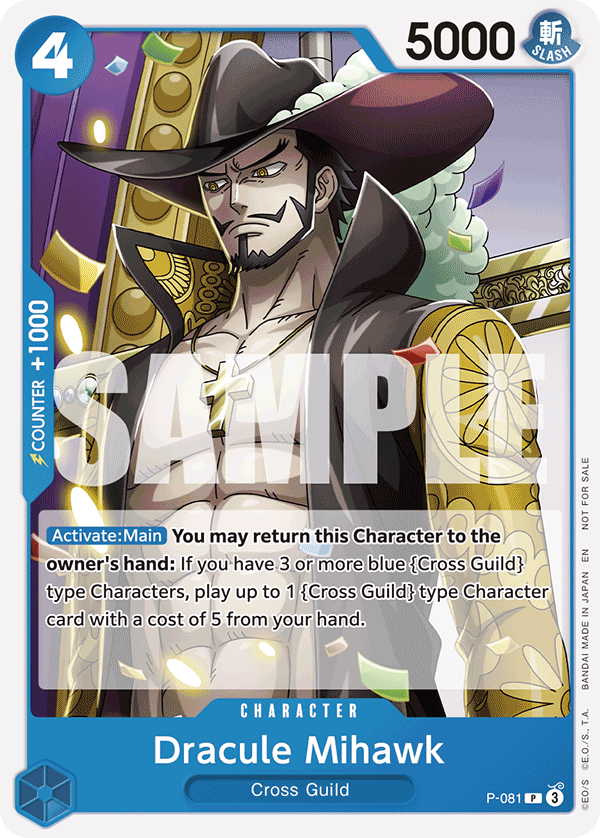 Dracule Mihawk - PROMO (081)