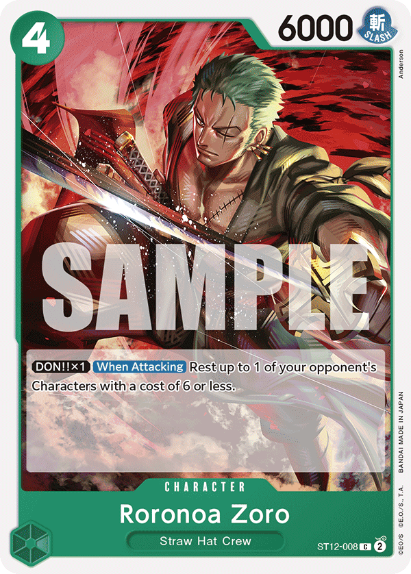 Roronoa Zoro - ST12 (008)